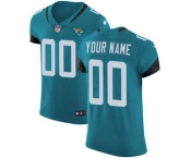 Men's Jacksonville Jaguars Customized Teal Green Alternate Vapor Untouchable Custom Elite Football Jersey