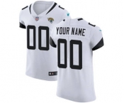 Men's Jacksonville Jaguars Customized White Vapor Untouchable Custom Elite Football Jersey