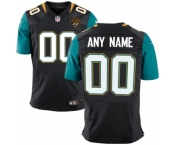 Men's Jacksonville Jaguars Nike Black Custom Elite Jersey