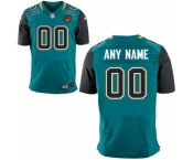 Men's Jacksonville Jaguars Nike Teal Custom Elite Jersey