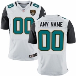 Men's Jacksonville Jaguars Nike White Custom Elite Jersey