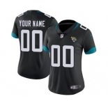 Women's Jacksonville Jaguars Black Home Customized Jersey