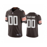 Men's Browns Custom Brown 2020 Football Stitched Vapor Limited Jersey