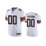 Men's Browns Custom White 2020 Football Stitched Vapor Limited Jersey