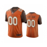 Men's Browns Customized Vapor Limited City Edition Brown Jersey