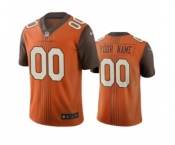 Men's Browns Customized Vapor Limited City Edition Brown Jersey