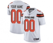 Men's Cleveland Browns Customized White Vapor Untouchable Custom Limited Football Jersey