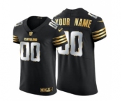 Men's Cleveland Browns Custom Black Edition Vapor Untouchable Elite Football Jersey