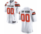 Nike Men's Cleveland Browns Customized White Game Jersey