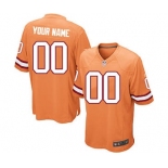 Men's Tampa Bay Buccaneers Customized Orange Glaze Alternate Custom Limited Football Jersey