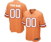 Men's Tampa Bay Buccaneers Customized Orange Glaze Alternate Custom Limited Football Jersey