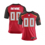 Men's Tampa Bay Buccaneers Customized Red Team Color Custom Elite Football Jersey