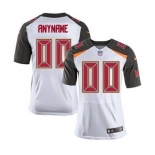 Men's Tampa Bay Buccaneers Customized White Custom Elite Football Jersey