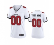 Women's Buccaneers White Custom 2020 New Football Game Jersey