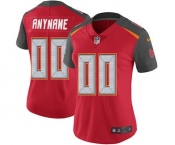 Women's Tampa Bay Buccaneers Customized Red Home Jersey