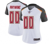 Women's Tampa Bay Buccaneers Customized White Road Jersey