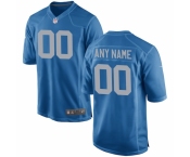 Men's Detroit Lions Nike Royal Custom Alternate Game Jersey