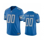 Men's Detroit Lions Active Player Custom Blue 2023 F.U.S.E. Vapor Untouchable Limited Stitched Jersey