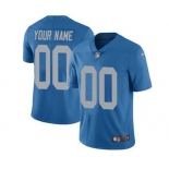 Men's Detroit Lions Customized Blue Alternate Vapor Untouchable Custom Limited Football Jersey