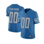 Men's Detroit Lions Customized Blue Team Color Vapor Untouchable Custom Limited Football Jersey