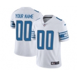 Men's Detroit Lions Customized White Vapor Untouchable Custom Limited Football Jersey