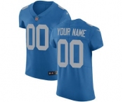 Men's Detroit Lions Customized Blue Alternate Vapor Untouchable Custom Elite Football Jersey