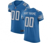 Men's Detroit Lions Customized Blue Team Color Vapor Untouchable Custom Elite Football Jersey