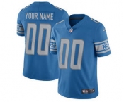 Youth Detroit Lions Customized Blue Team Color Custom Football Jersey