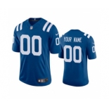 Men's Colts Custom Royal 2020 Football Stitched Vapor Limited Jersey