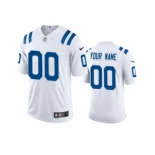 Men's Colts Custom White 2020 Football Stitched Vapor Limited Jersey