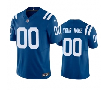 Men's Indianapolis Colts Active Player Custom Blue 2023 F.U.S.E Vapor Untouchable Stitched Football Jersey