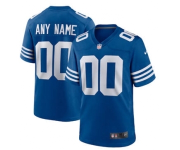 Men's Indianapolis Colts Active Player Custom Royal 2021 Limited Stitched Jersey