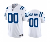 Men's Indianapolis Colts Active Player Custom White 2023 F.U.S.E Vapor Untouchable Stitched Football Jersey