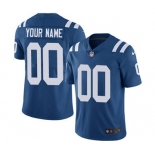 Men's Indianapolis Colts Customized Royal Blue Team Color Vapor Untouchable Custom Limited Football Jersey