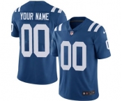 Men's Indianapolis Colts Customized Royal Blue Team Color Vapor Untouchable Custom Limited Football Jersey