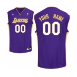 Los Angeles Lakers Custom Basketball Road Jersey