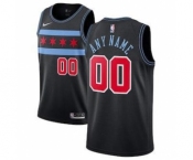 Men's Chicago Bulls 2018-19 Swingman Custom Jersey - City Edition - Black