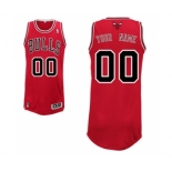 Men's Chicago Bulls Red Custom Basketball Jersey