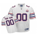 Buffalo Bills AFL 50th Anniversary Customized Jerseys white