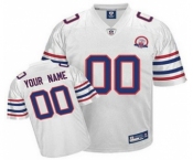 Buffalo Bills AFL 50th Anniversary Customized Jerseys white