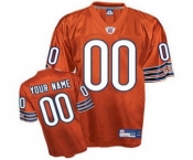 Chicago Bears Customized Jerseys Orange