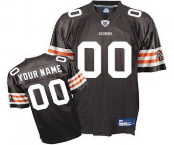 Cleveland Browns CCustomized Jerseys black