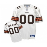 Cleveland Browns Customized Jerseys White Jerseys