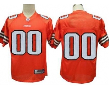 Cleveland Browns Orange customized jerseys