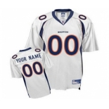 Denver Broncos Customized Jerseys White Jerseys