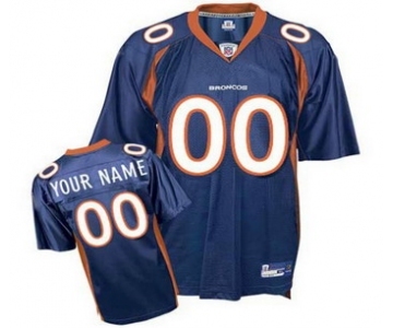 Denver Broncos Customized Jerseys blue