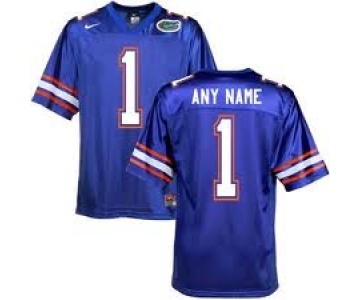 Florida Gators Customized Blue Jersey