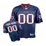 Houston Texans Customized Jerseys blue