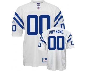 Indianapolis Colts Customized white Jerseys