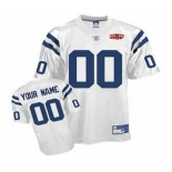 Indianapolis Colts Super Bowl XLIV Customized Jerseys white